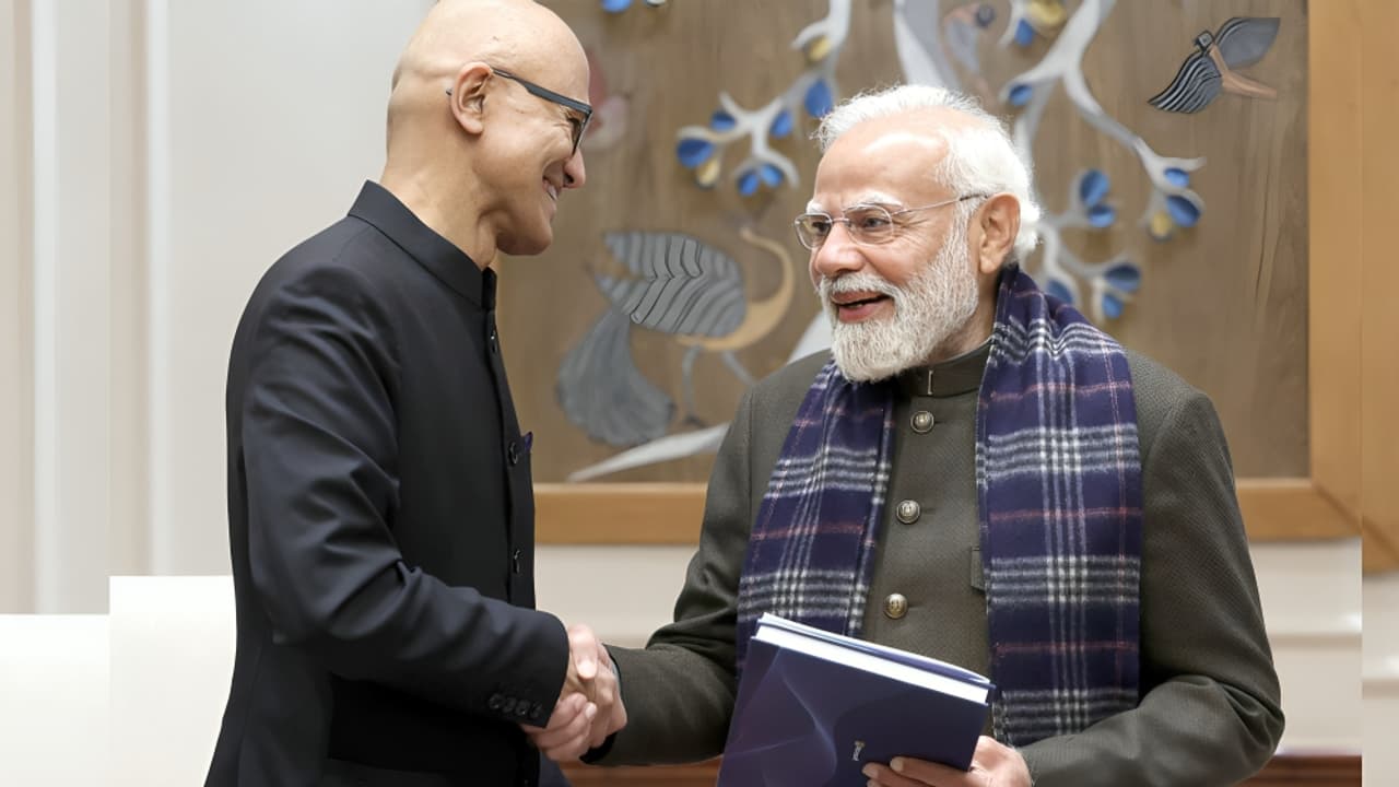 Microsoft unveils $17.5 bn India investment to boost AI infra Microsoft unveils $17.5 bn India investment to boost AI infra