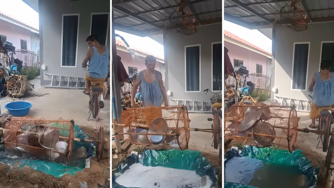 Viral Video Of Thailand Man Wins Hearts Pedal Powered Funny Dishwashing Machine Internet Calls It Dishwasher Pro Max Viral Video Of Thailand Man Wins Hearts Pedal Powered Funny Dishwashing Machine Internet Calls It Dishwasher Pro Max