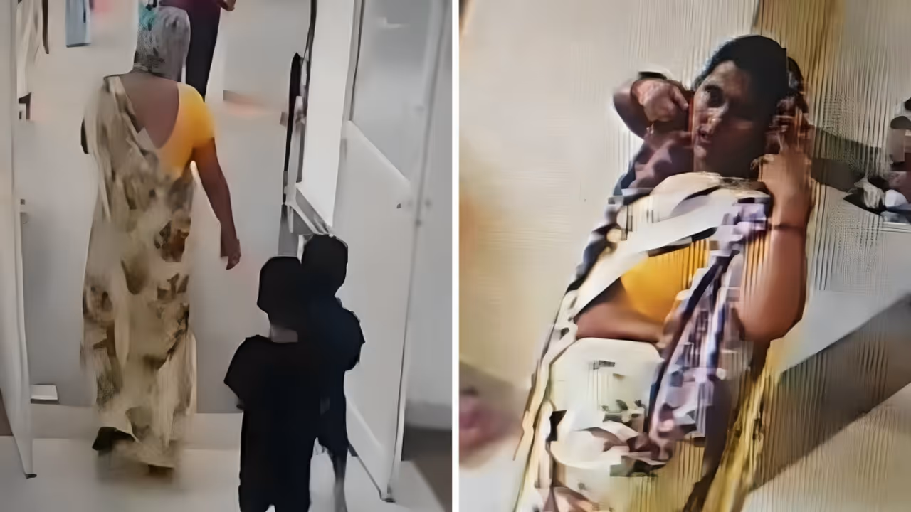 Telangana Nizamabad Toddler Abduction 2 Year Old Vedansh Rescued Within 24 Hours Couple Arrested Woman Caught on CCTV Telangana Nizamabad Toddler Abduction 2 Year Old Vedansh Rescued Within 24 Hours Couple Arrested Woman Caught on CCTV