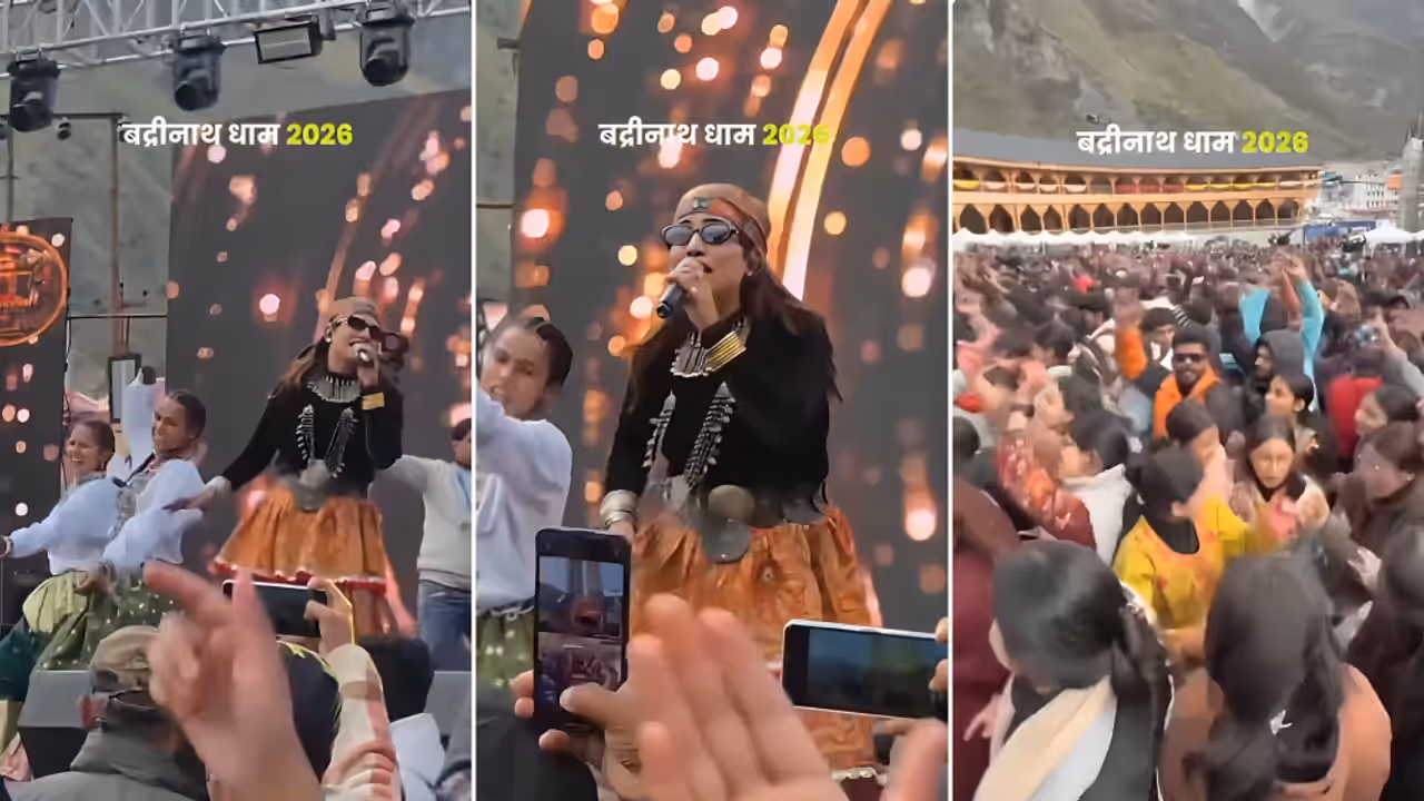 Live Music At Badrinath Dham Viral Video Sparks Sanctity Debate Priyanka Meher Performance Draws Questions Over Venue Live Music At Badrinath Dham Viral Video Sparks Sanctity Debate Priyanka Meher Performance Draws Questions Over Venue