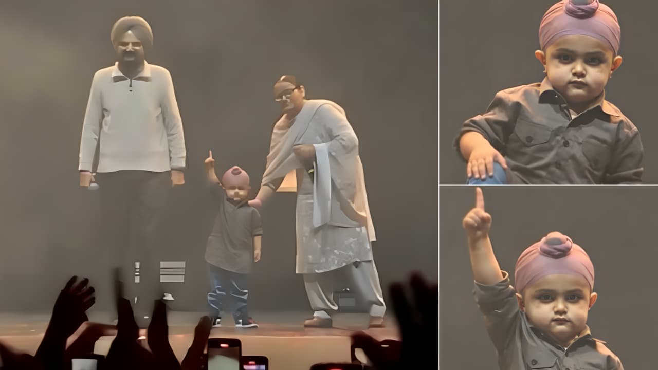 Sidhu Moosewala Parents Face Child Rights Complaint Over Toddler Chhota Sidhu Gun Gestures In Toronto Sidhu Moosewala Parents Face Child Rights Complaint Over Toddler Chhota Sidhu Gun Gestures In Toronto