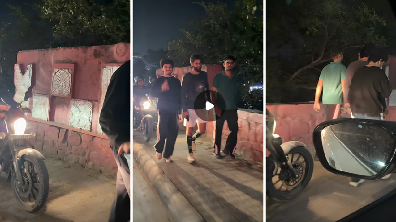 Jaipur Viral Video Three Youths Calm Response To Bikers On Ftpath Wins Praise Jaipur Viral Video Three Youths Calm Response To Bikers On Ftpath Wins Praise
