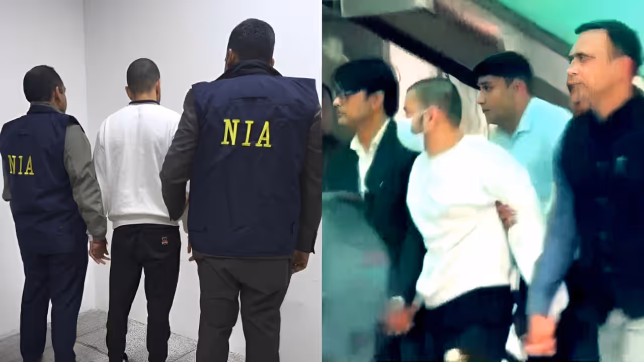 Anmol Bishnoi in NIA custody Anmol Bishnoi in NIA custody