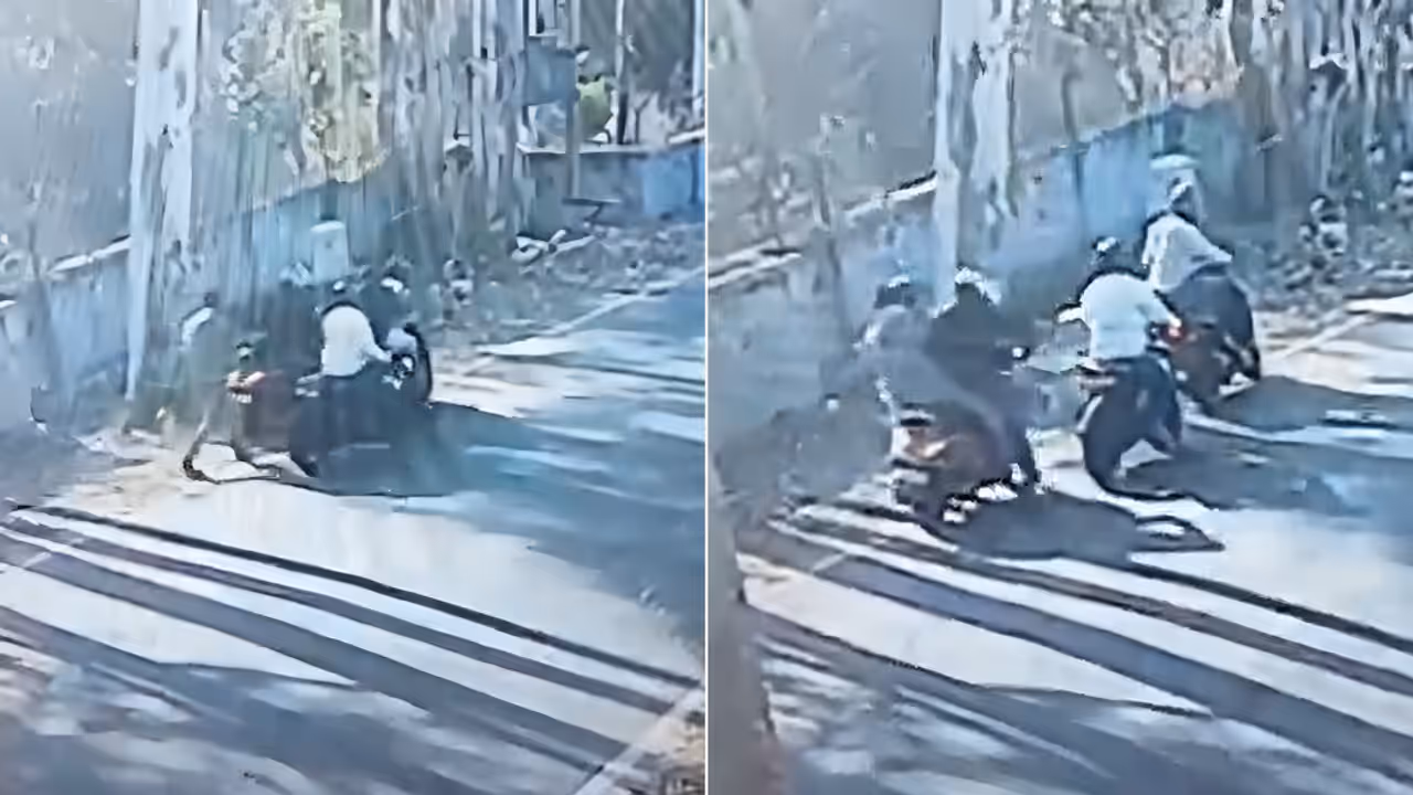 Bengaluru daylight robbery video Udaan employee robbed attacked in Bannerghatta Bengaluru daylight robbery video Udaan employee robbed attacked in Bannerghatta