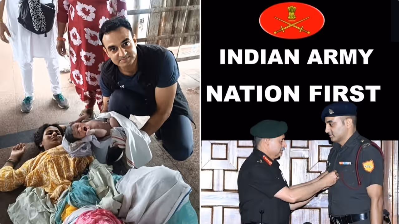 General Upendra Dwivedi honours Major Rohit Bachwala for saving mother and newborn