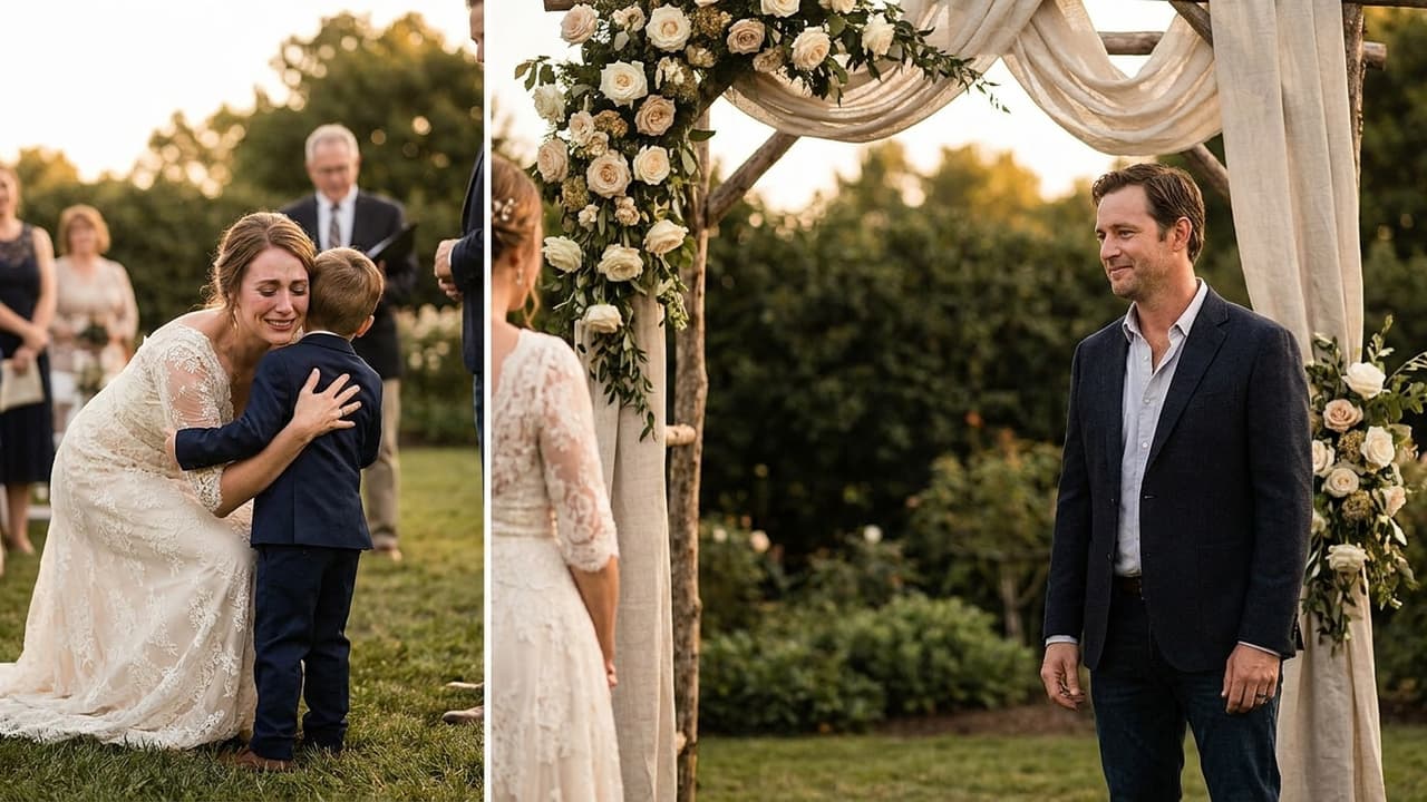 Father Brings Son to Ex Wife’s Wedding, Emotional Moment Wins the Internet Father Brings Son to Ex Wife’s Wedding, Emotional Moment Wins the Internet
