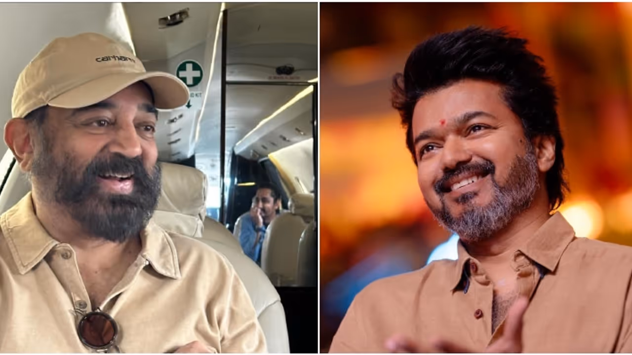 Thalapathy Vijay Kamal Haasan Thalapathy Vijay Kamal Haasan