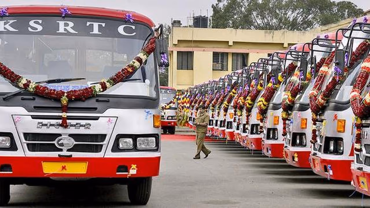 ksrtc launches multi axle bus ksrtc launches multi axle bus
