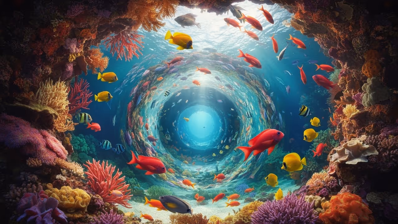 Hyderabad aquarium, tunnel aquarium India, Nehru Zoo Park Hyderabad aquarium, tunnel aquarium India, Nehru Zoo Park