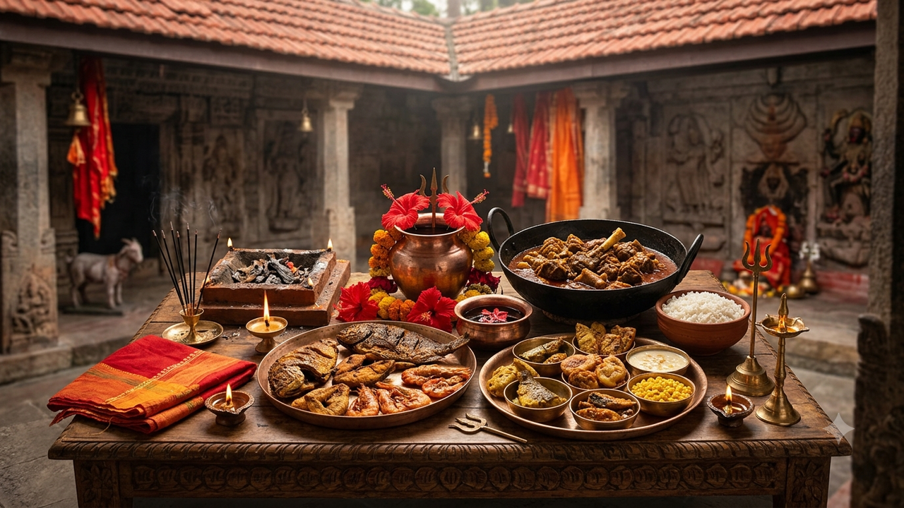 hindu temple non veg offerings kamakhya tarapith kalighat fish meat alcohol bhog bsm hindu temple non veg offerings kamakhya tarapith kalighat fish meat alcohol bhog bsm