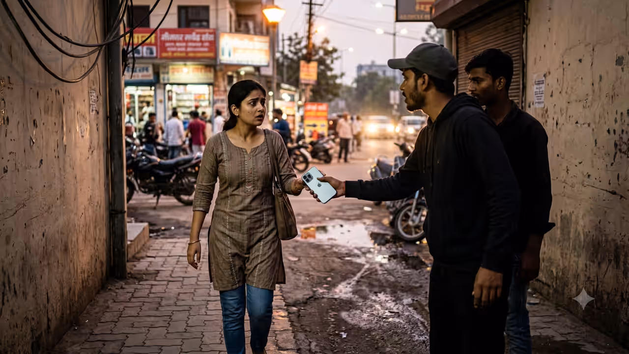 ‘Is This the New iPhone?’ Thieves Ask Woman Before Snatching Her iPhone 18 Pro in Greater Noida ‘Is This the New iPhone?’ Thieves Ask Woman Before Snatching Her iPhone 18 Pro in Greater Noida