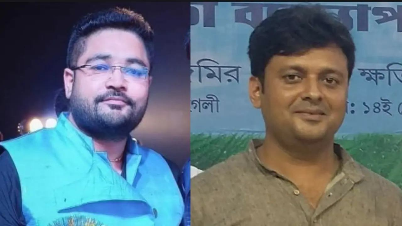 tmc leader shantanu banerjee got arrested tmc leader shantanu banerjee got arrested