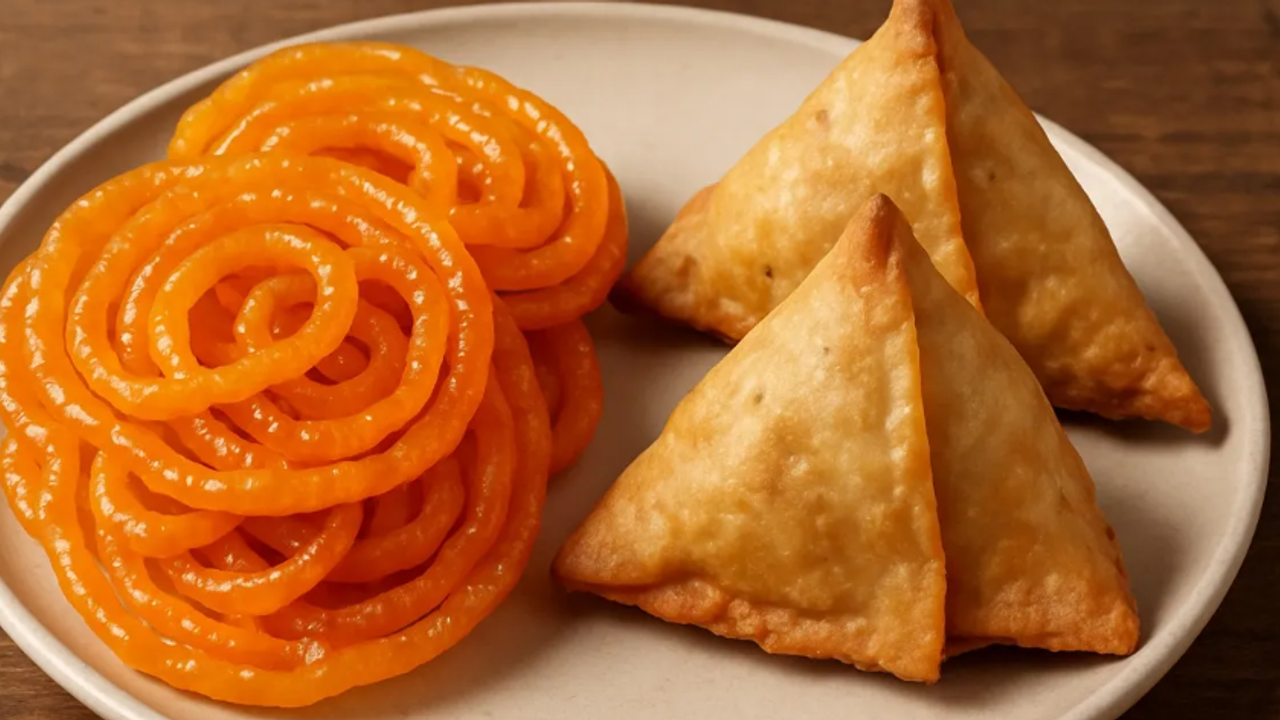 Samosa Jalebi Samosa Jalebi