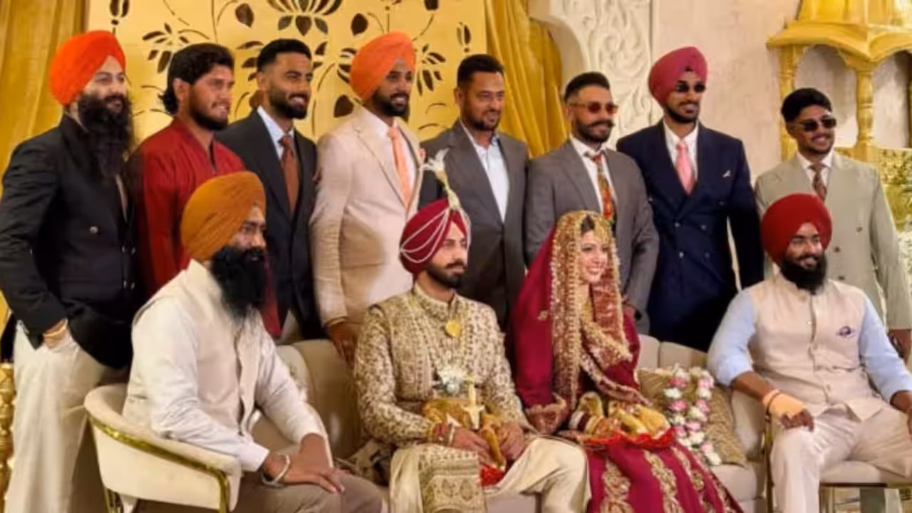 Charlie Chauhan Weds Cricketer Ramandeep Singh Charlie Chauhan Weds Cricketer Ramandeep Singh