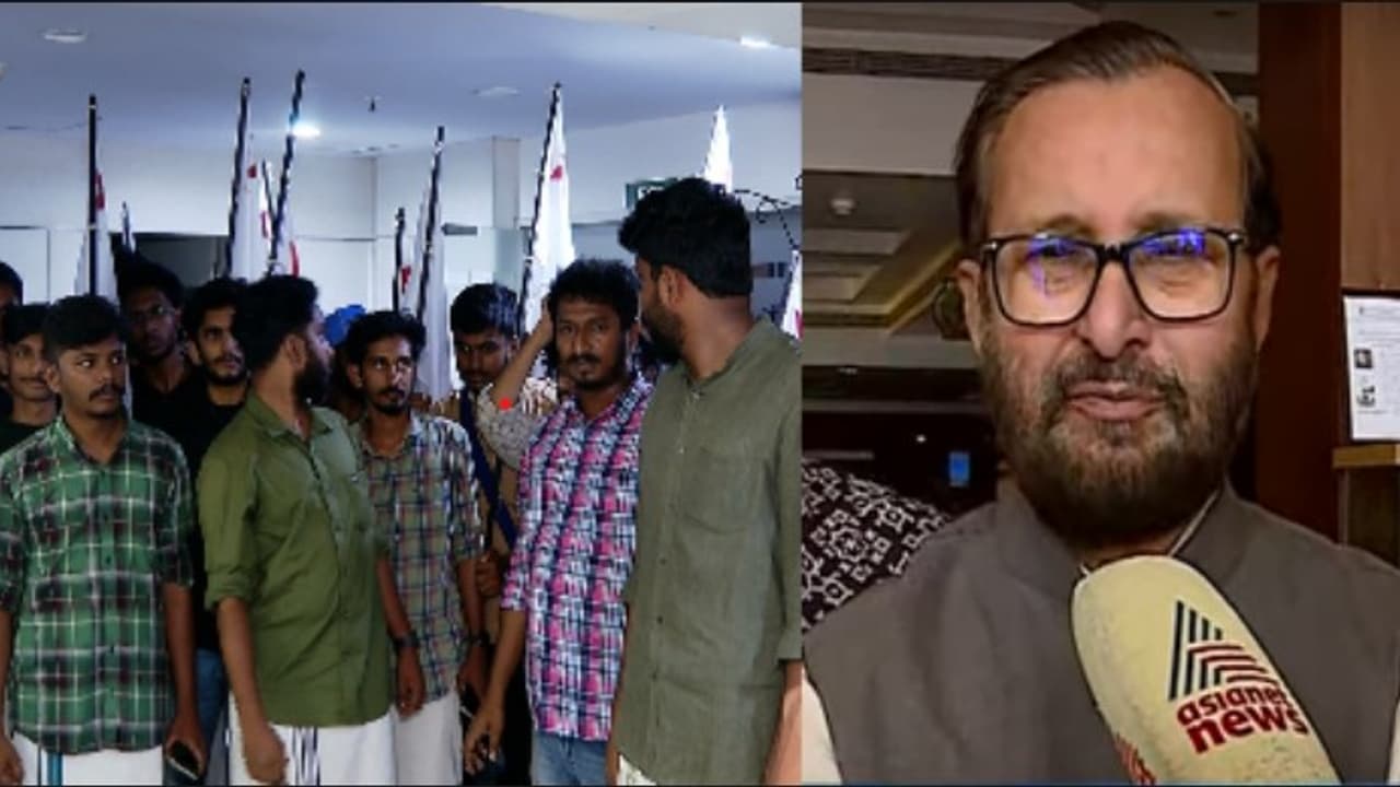 Kerala bjp leader Prakash Javadekar slams left front sfi workers Kerala bjp leader Prakash Javadekar slams left front sfi workers
