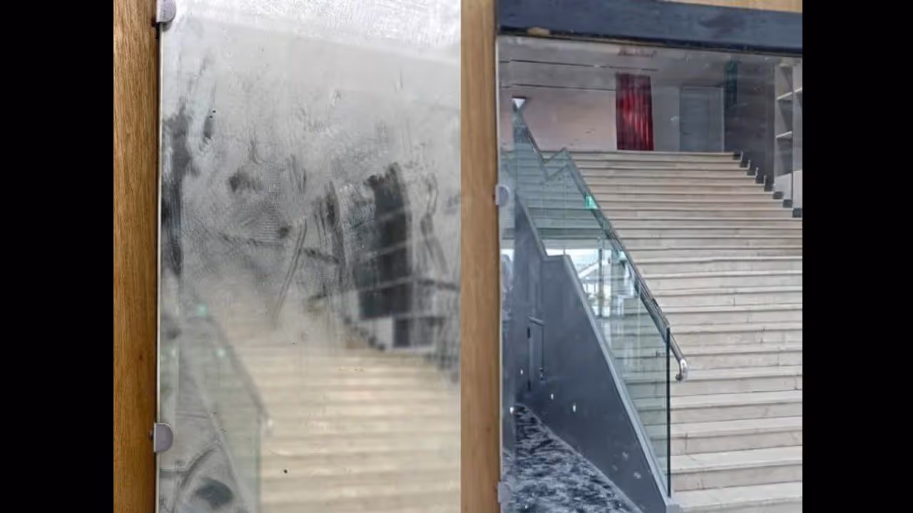 Volunteer Destroys Artwork With Toilet Paper By Cleaning It At Taiwan Museum