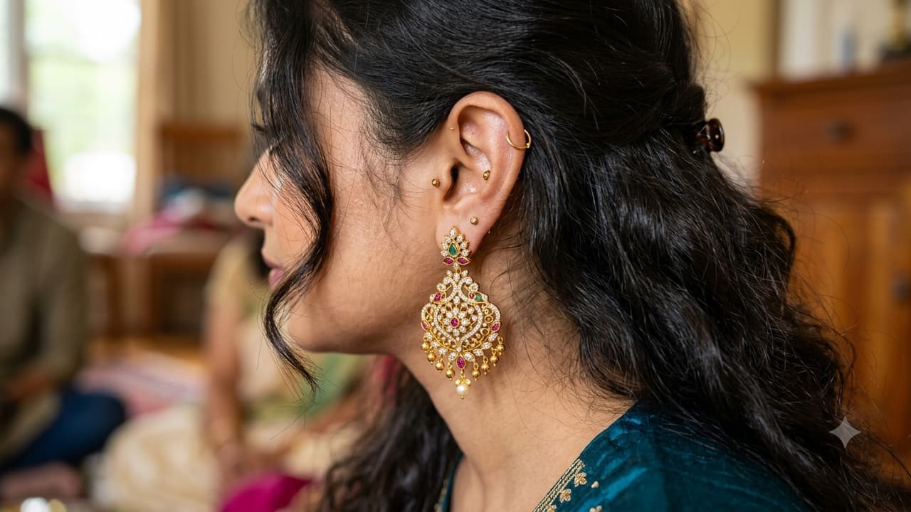 ear pain due to earrings change durga puja styling tips infection remedy ear pain due to earrings change durga puja styling tips infection remedy