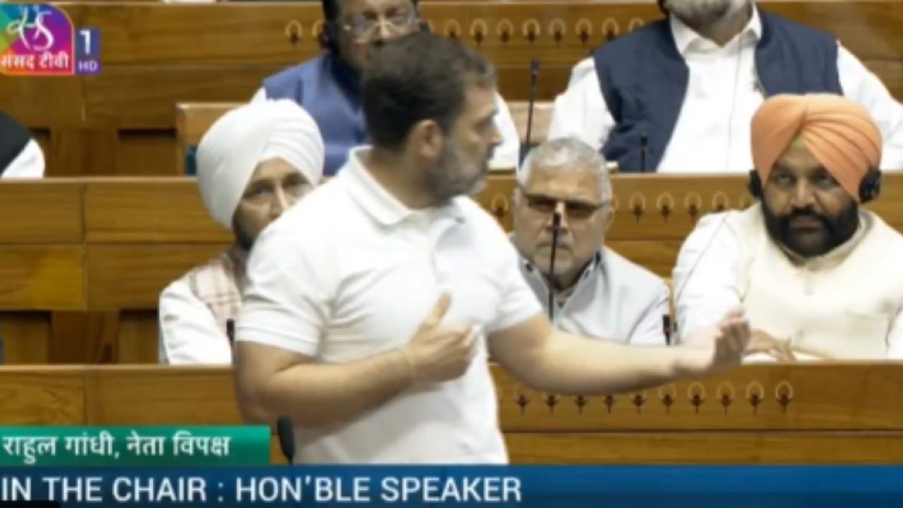 Rahul Gandhi in LokSabha Budget session 2025