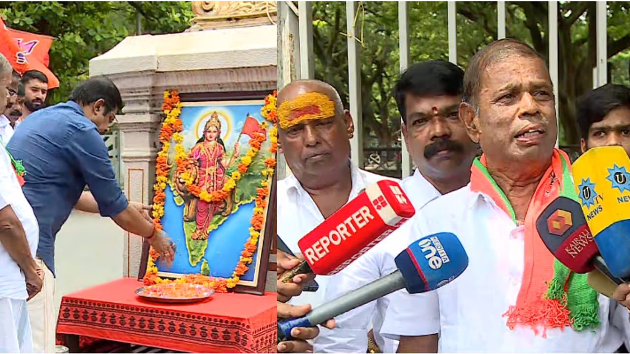 n shivarajan bharat matha controversy n shivarajan bharat matha controversy