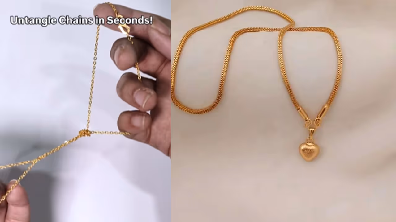 How to untangle a gold chain How to untangle a gold chain