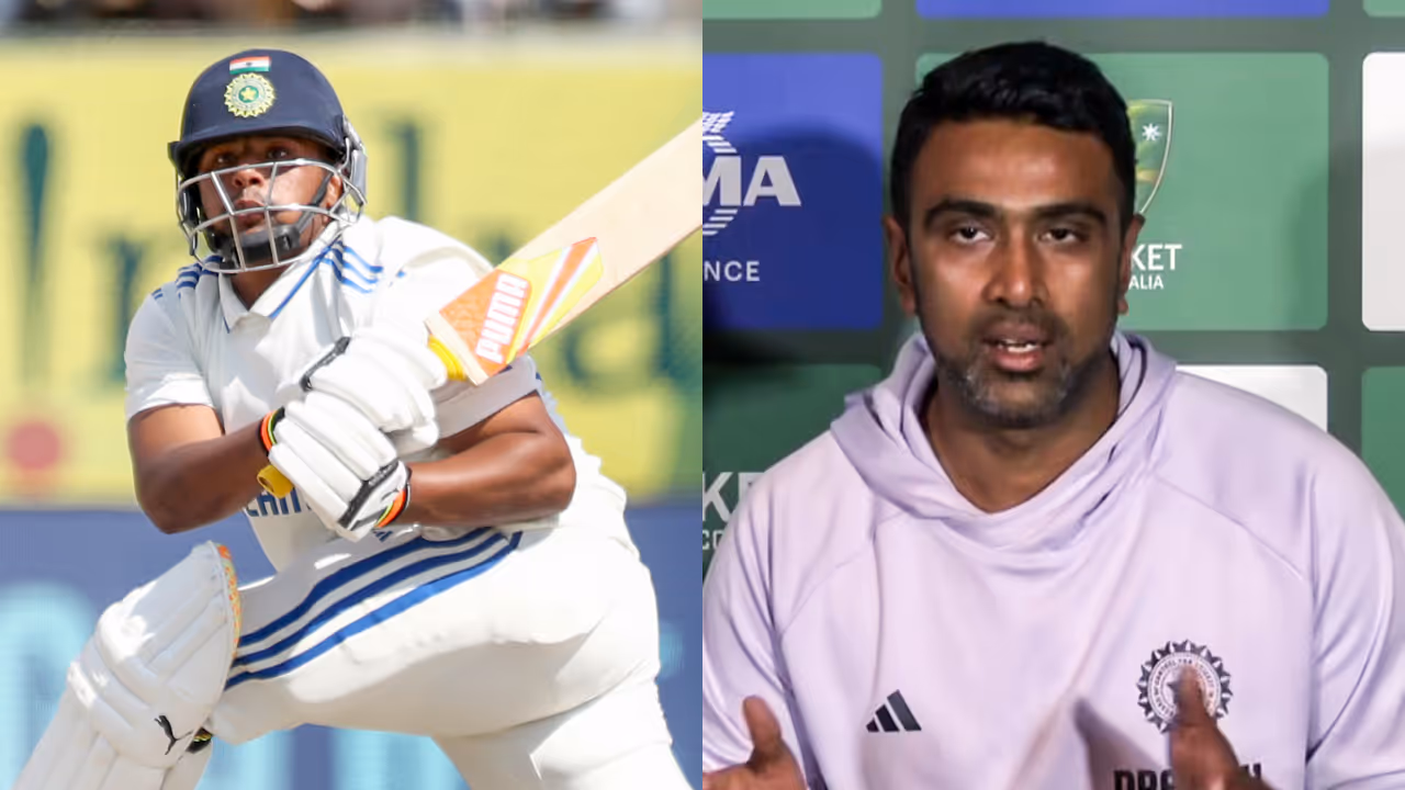 Sarfaraz Khan and R Ashwin Sarfaraz Khan and R Ashwin