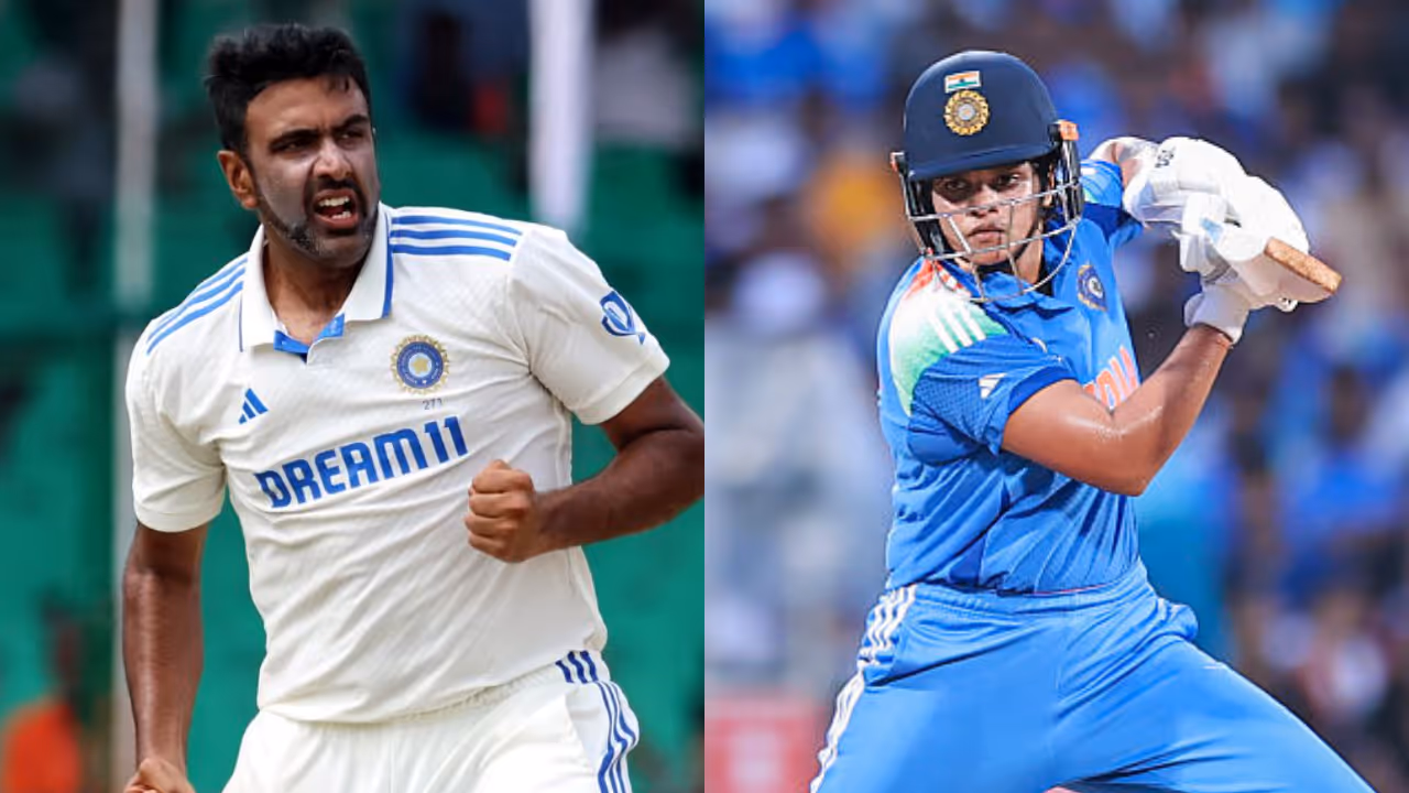 R Ashwin and Shafali Verma