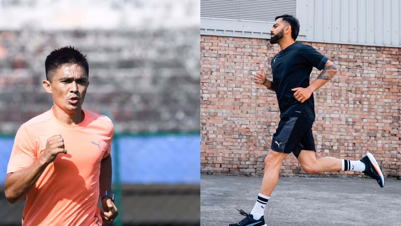 Sunil Chhetri Virat Kohli Sunil Chhetri Virat Kohli