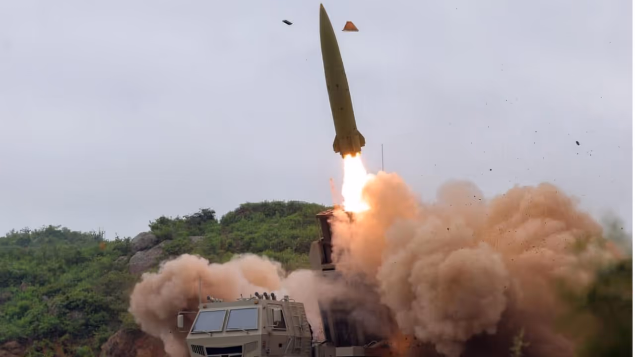 North Korea has once again tested a ballistic missile North Korea has once again tested a ballistic missile