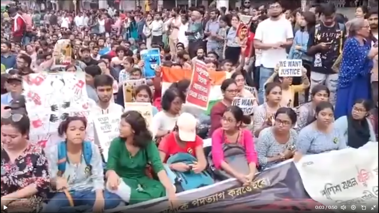 RG kar protest Lalbazar abhijan RG kar protest Lalbazar abhijan