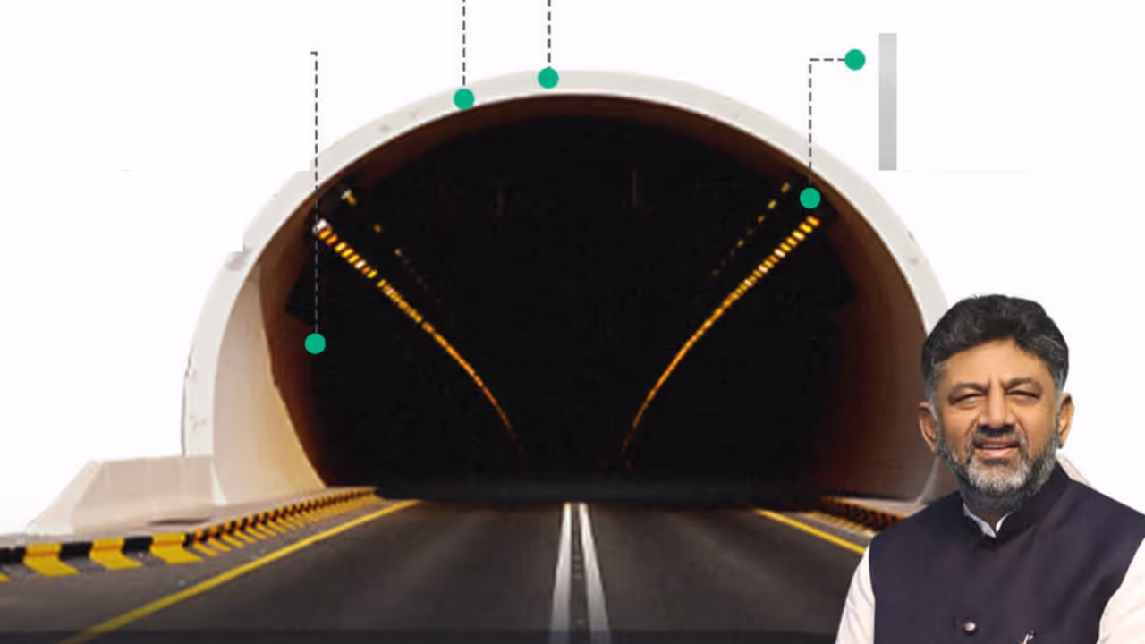 DK Shivakuamar Tunnel Road