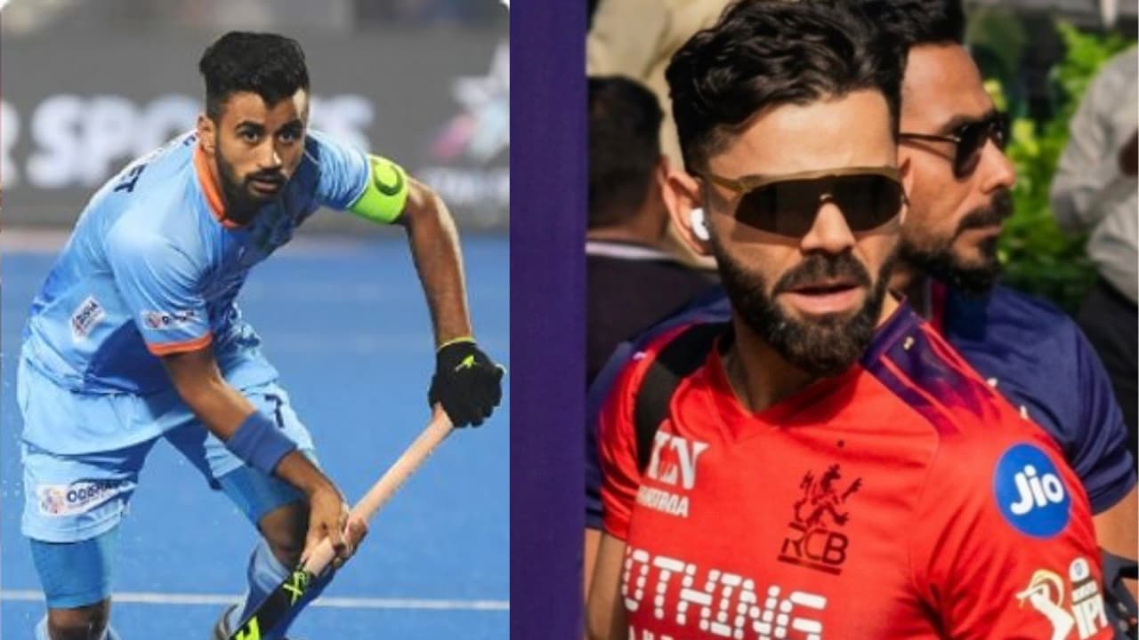 Manpreet Singh and Virat Kohli Manpreet Singh and Virat Kohli