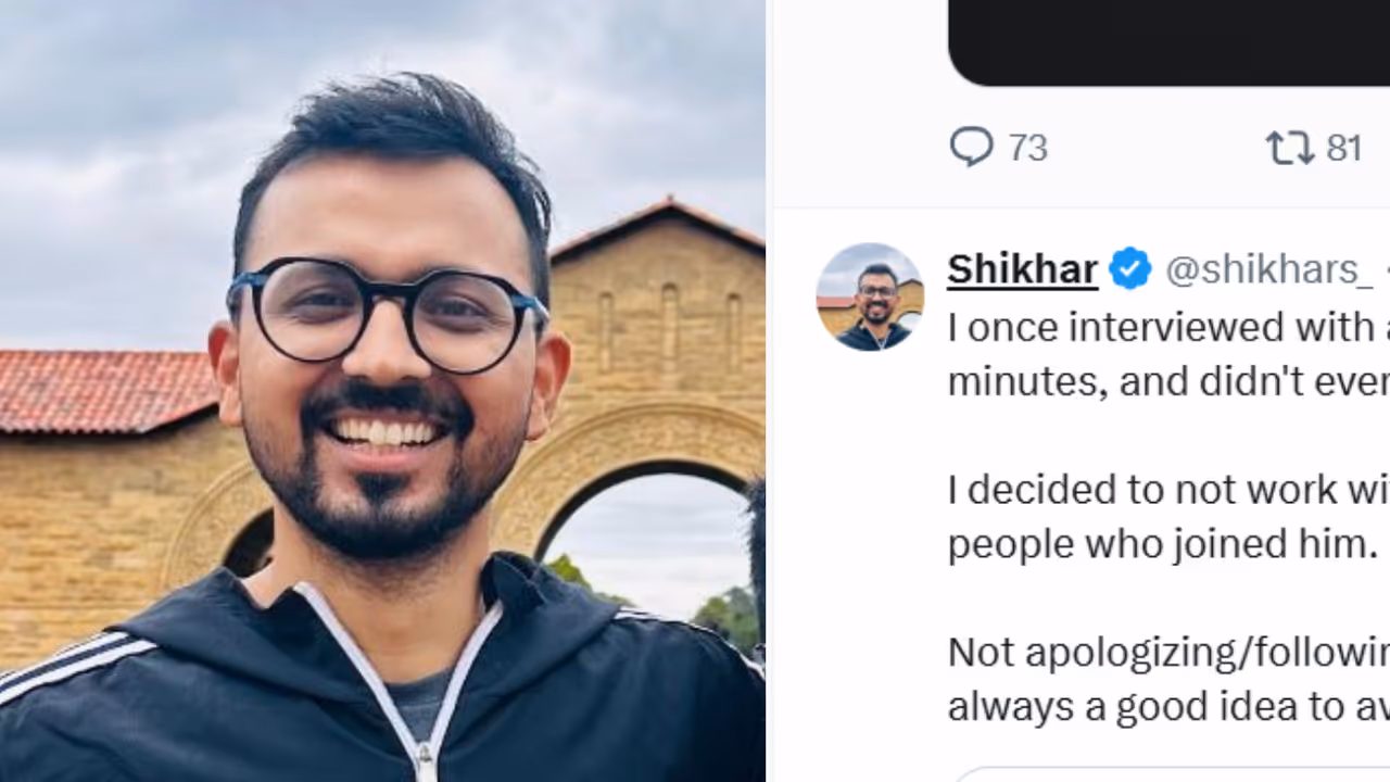 Bengaluru Entrepreneur Reveals Why He Rejected a Job Offer After a 40 Minute Wait Bengaluru Entrepreneur Reveals Why He Rejected a Job Offer After a 40 Minute Wait