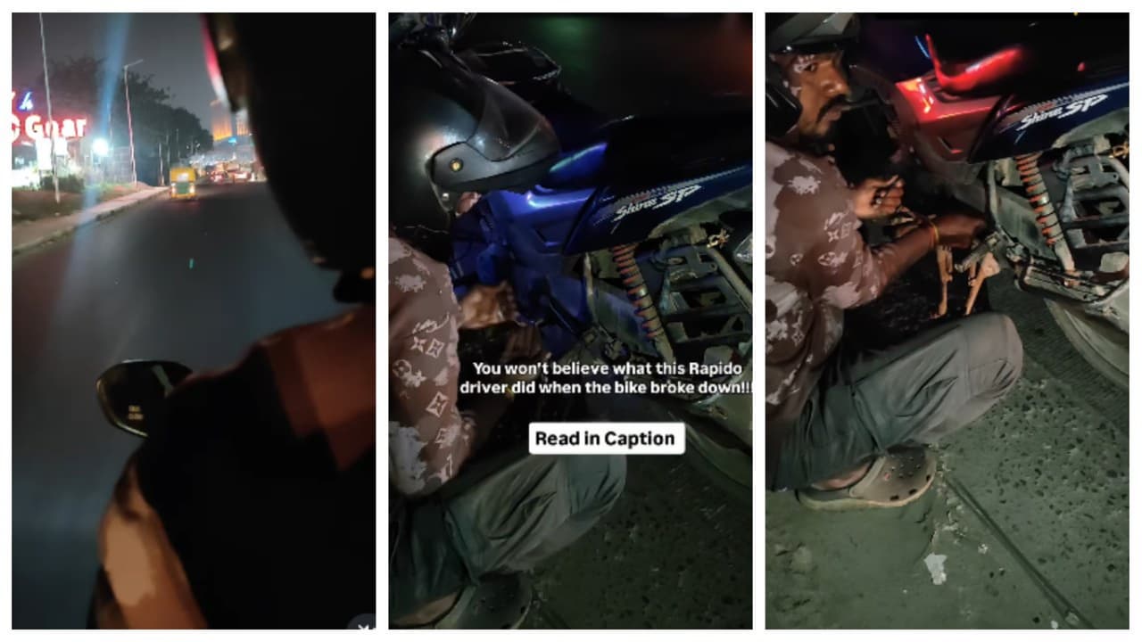 Woman praise Rapido driver