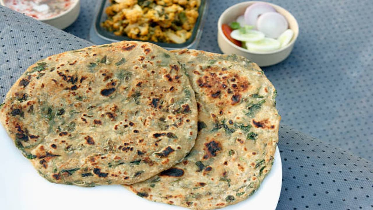 methi paratha