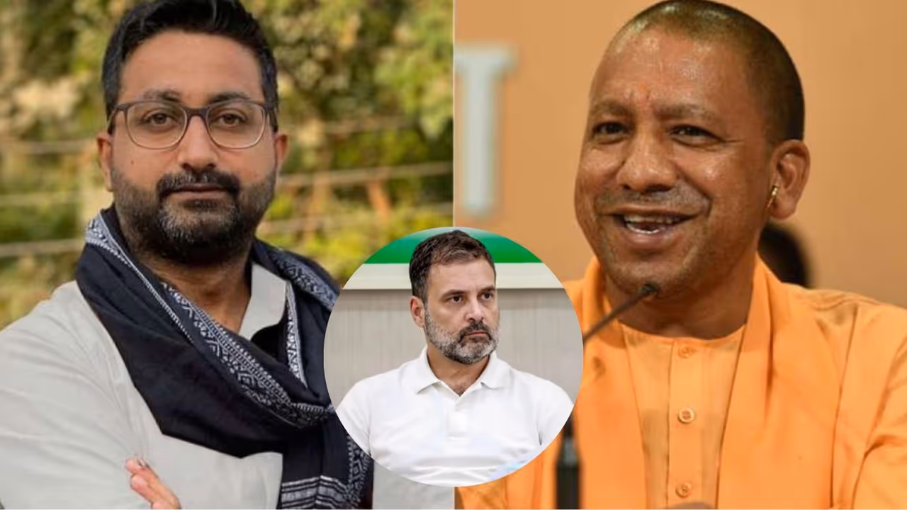 Danish Azad Ansari, Rahul Gandhi and Yogi Adityanath Danish Azad Ansari, Rahul Gandhi and Yogi Adityanath