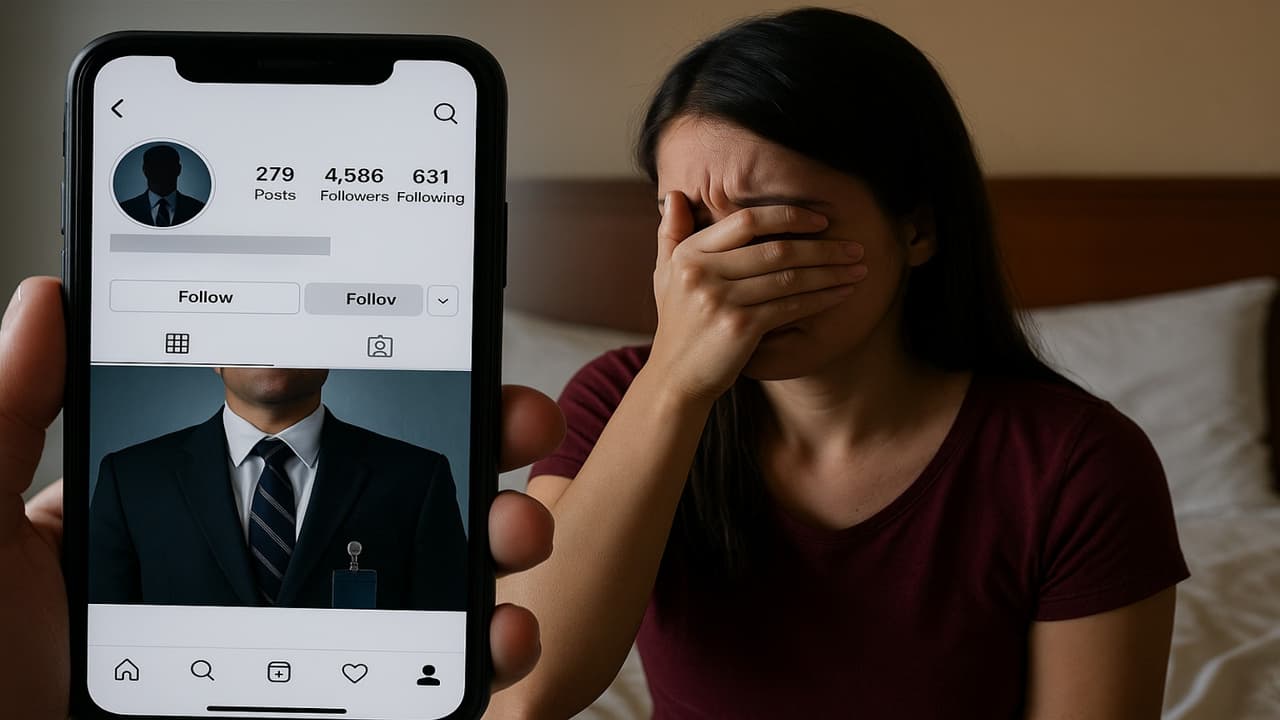 Instagram fake officer rape