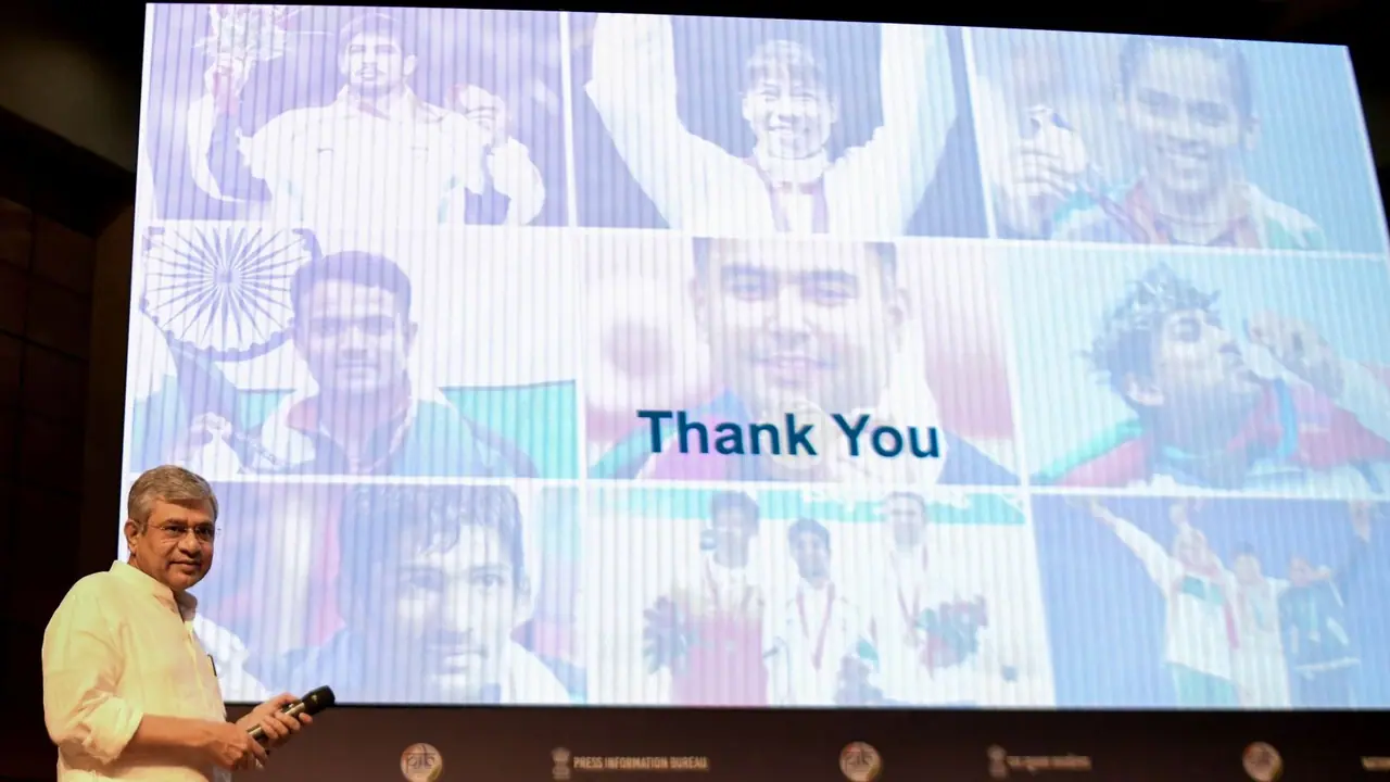 Ashwani Vaishnav on National Sports Policy Ashwani Vaishnav on National Sports Policy