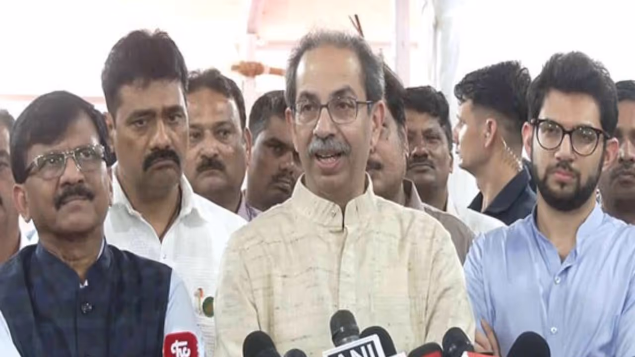 Shiv Sena (UBT) Chief Uddhav Thackeray Shiv Sena (UBT) Chief Uddhav Thackeray