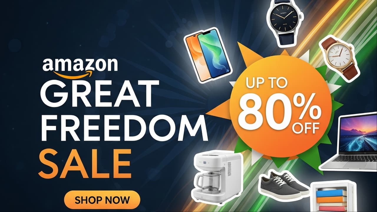 amazon great freedom festival sale offer