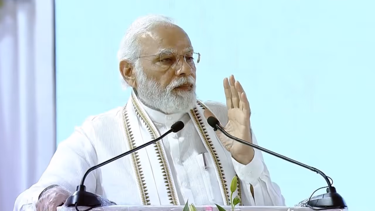 PM Modi textile park inauguration