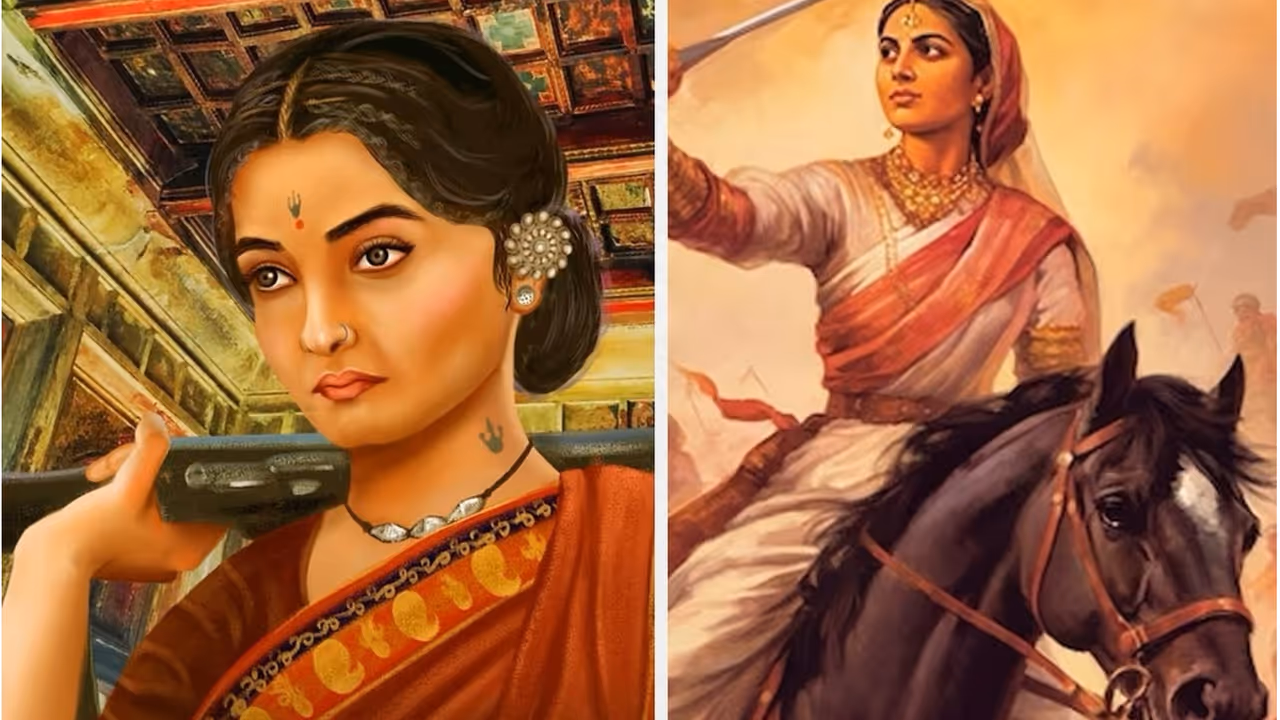 Jhalkari Bai India Women freedom fighter Jhalkari Bai India Women freedom fighter