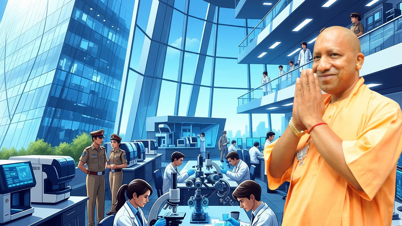 yogi government forensic science labs expansion crime control up