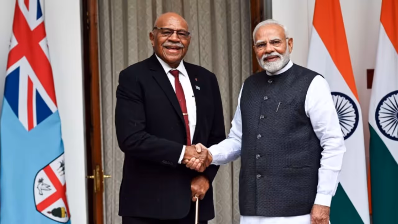 Narendra Modi Sitiveni Rabuka bilateral meeting