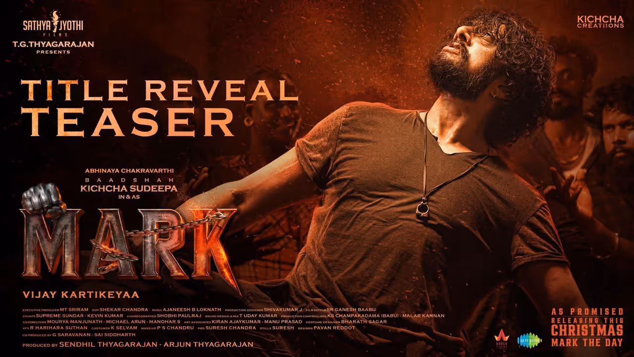 First song announcement from Kiccha Sudeep’s Mark