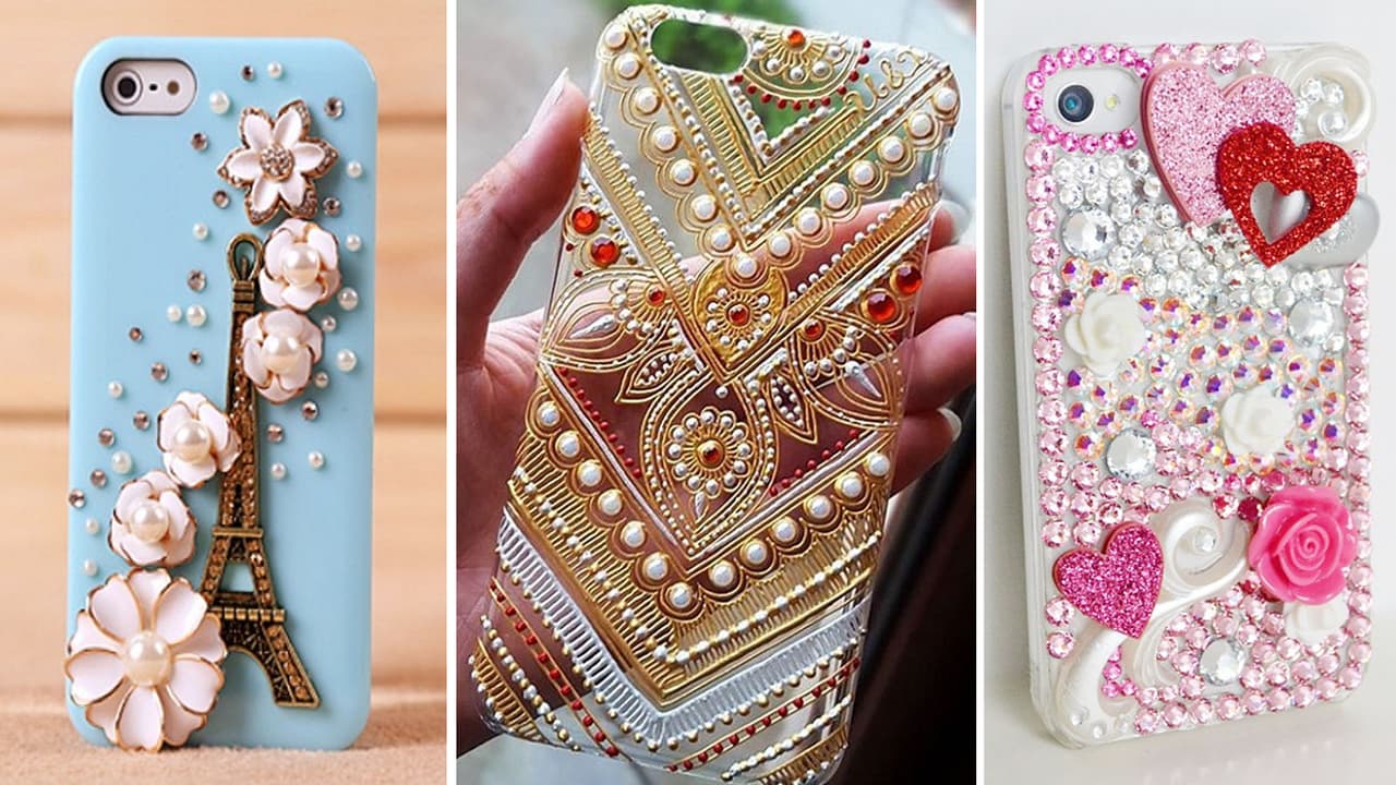How to Reuse old Phone Cover DIY decoration ideas How to Reuse old Phone Cover DIY decoration ideas