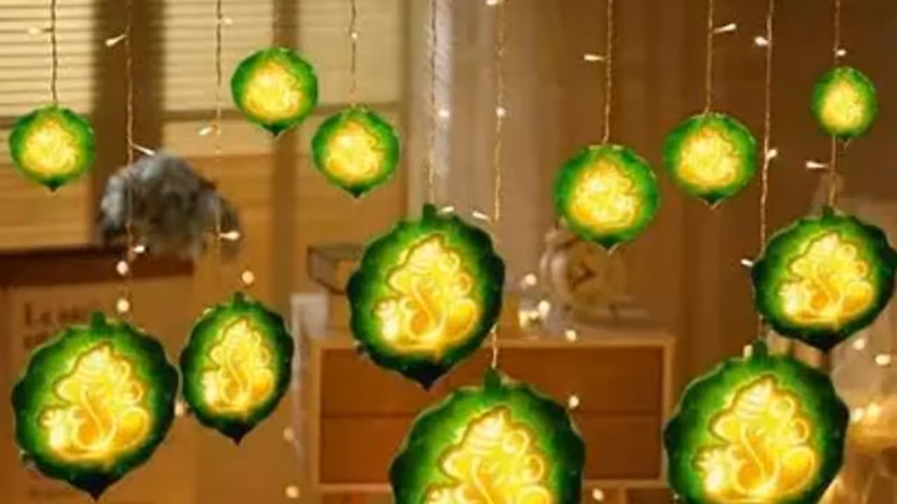 Diwali lights decoration