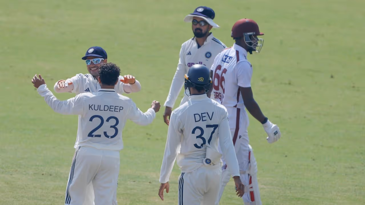 IND vs WI 2nd test day 4 IND vs WI 2nd test day 4