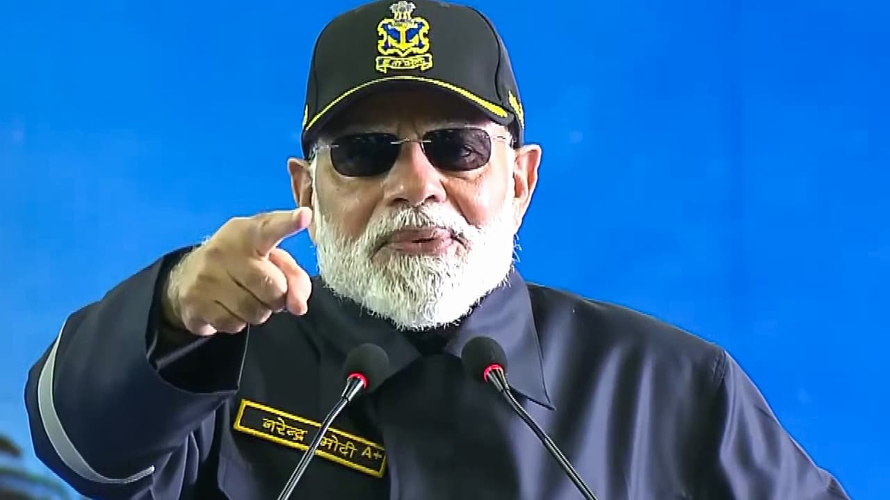 PM Modi diwali Celebration with indian navy