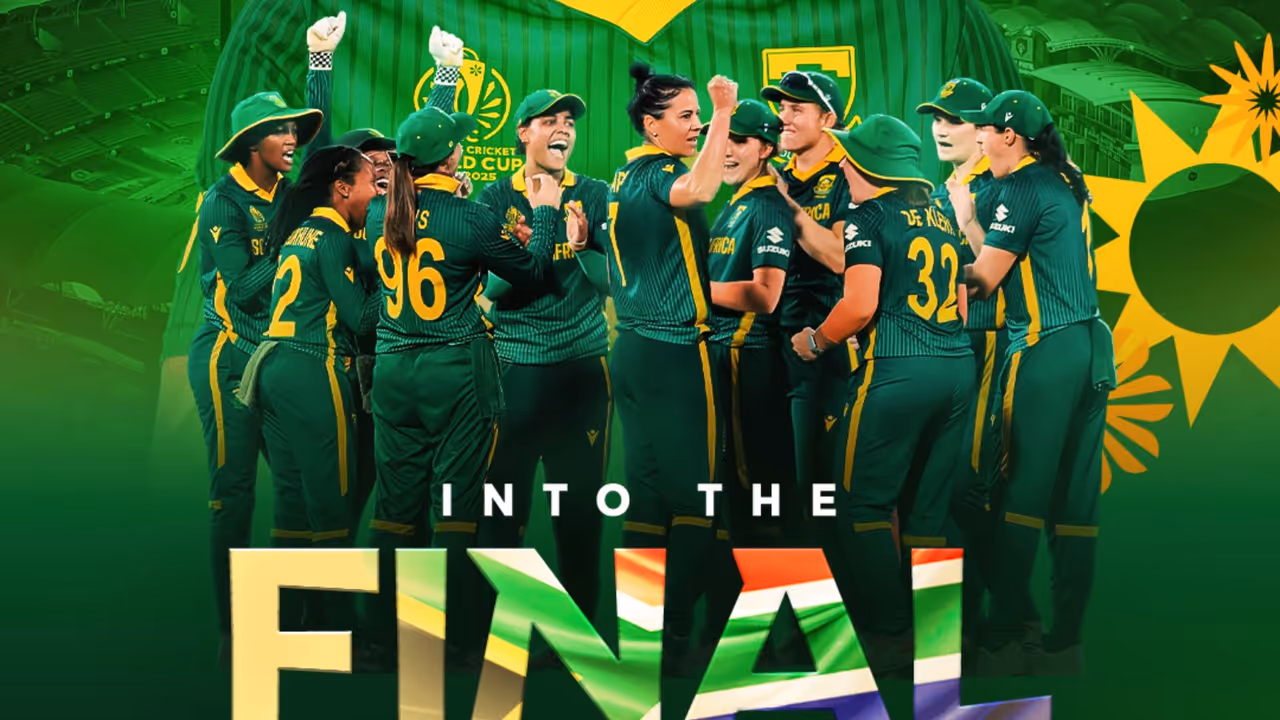 south africa into the final womens world cup 2025