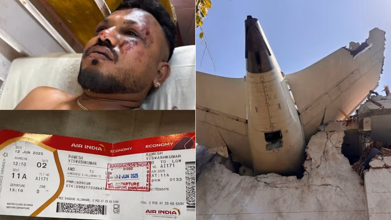 Air India Crash Sole Survivor Details